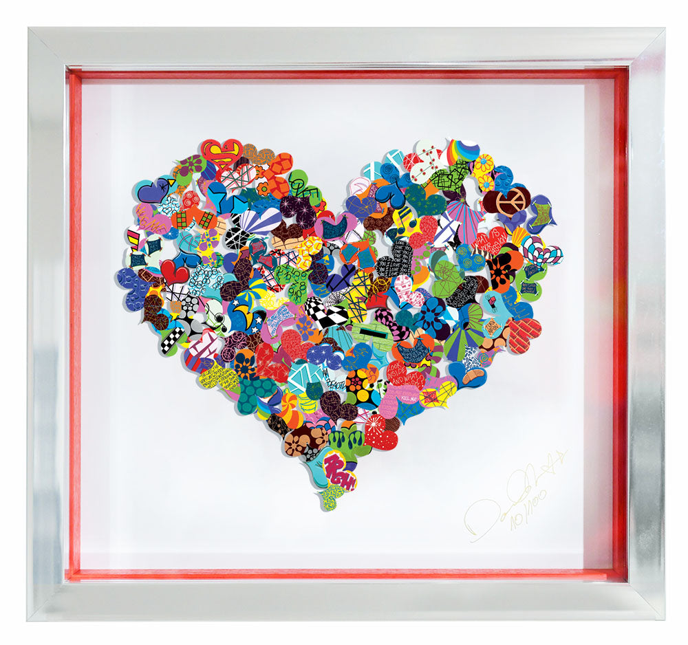 Look Within Your Heart Papercut (L) – EDEN