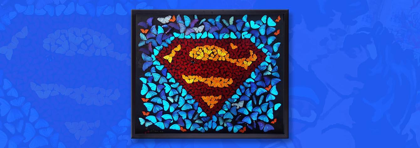 Superheroes in Art