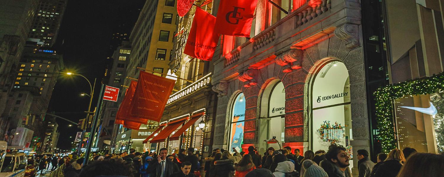 EDEN Gallery's Dazzling Debut on 5th Avenue: A Fusion of Art, Music, and New York Glamour