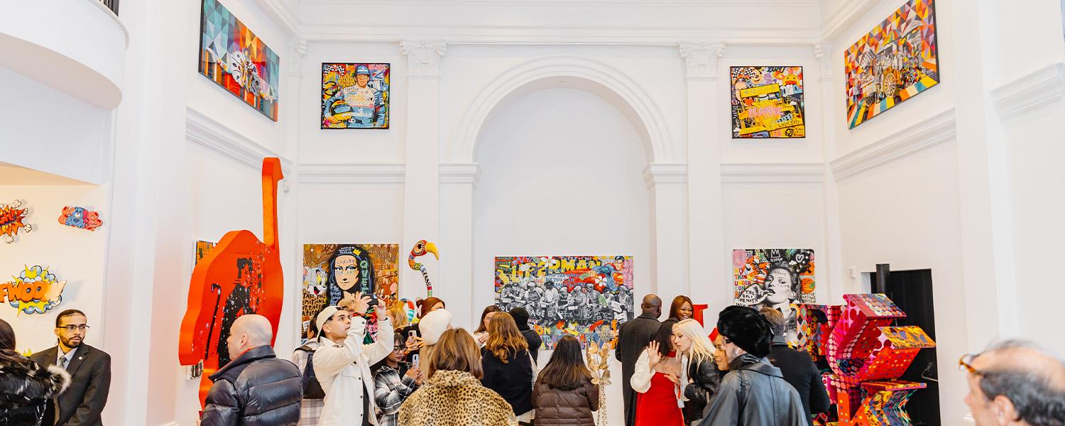 Art and Urban Elegance Converge at EDEN Gallery's Artistic Wonderland on Fifth Avenue