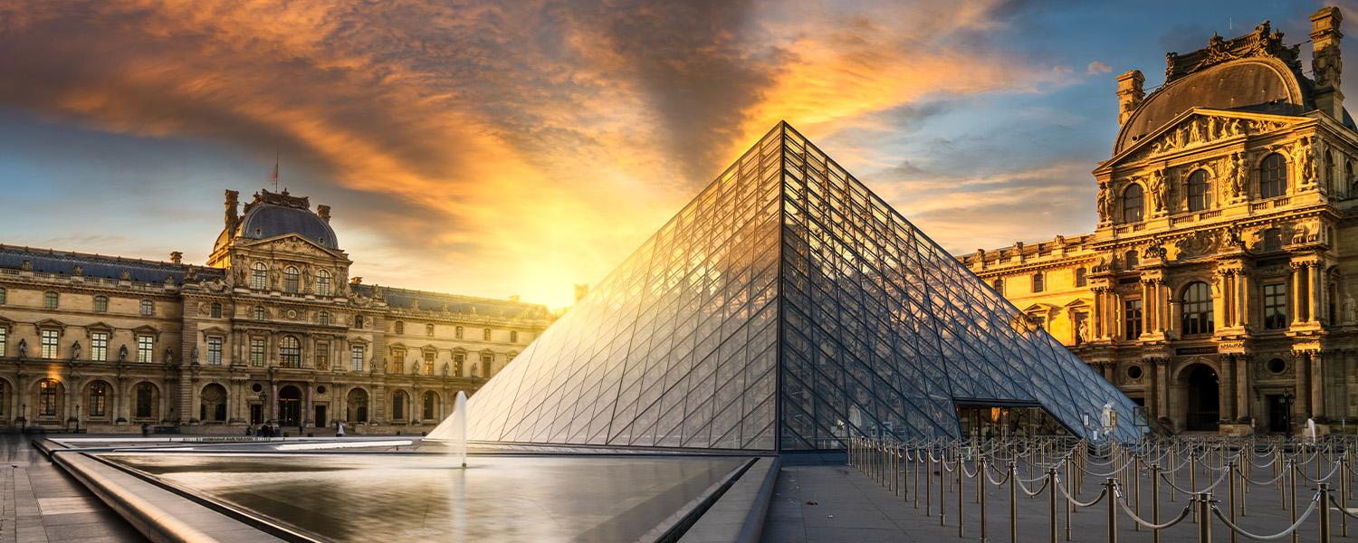 In the Shadow of Art: A Veiled Threat at the Louvre's Heart
