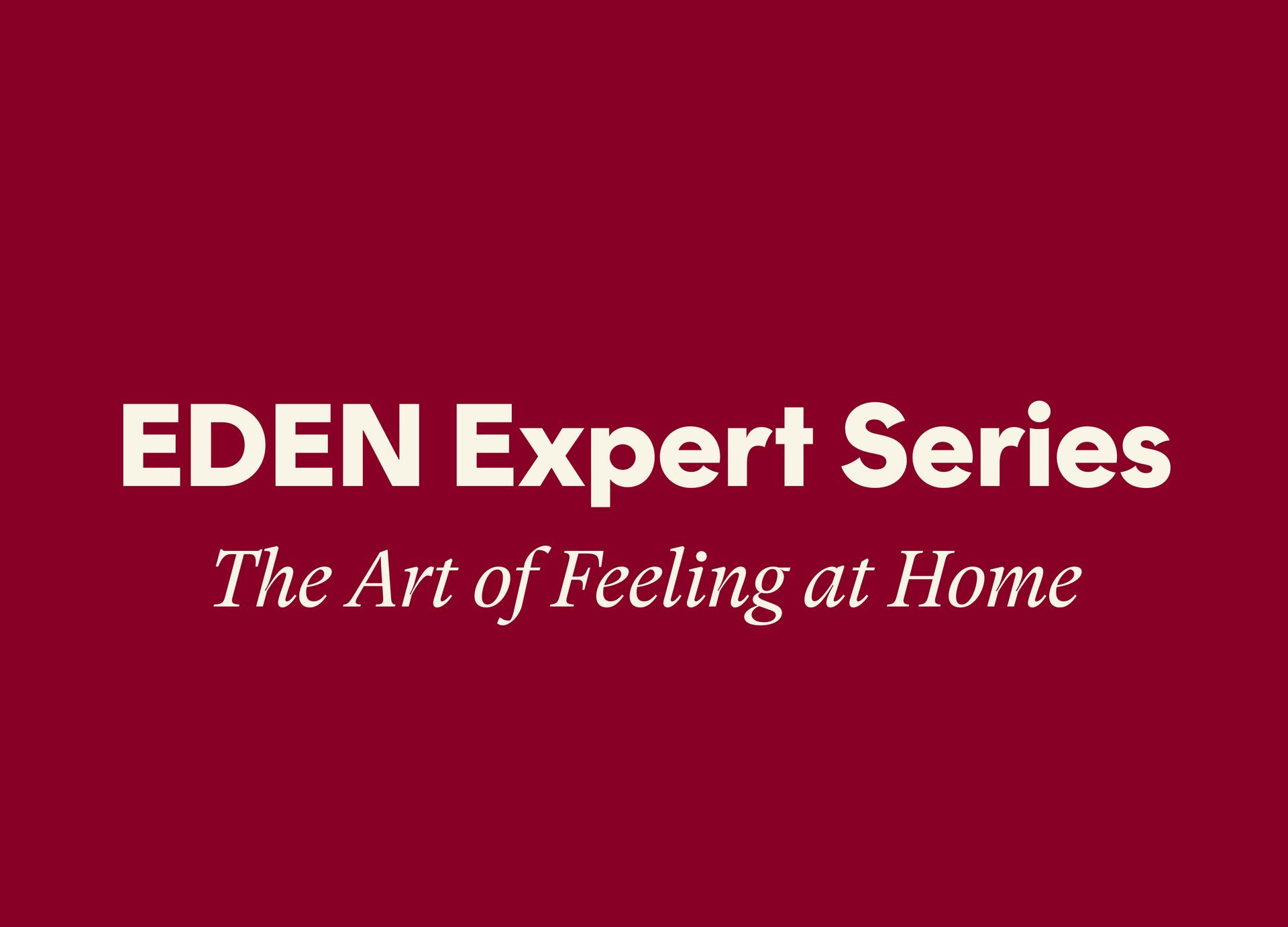 the EDEN Expert Series