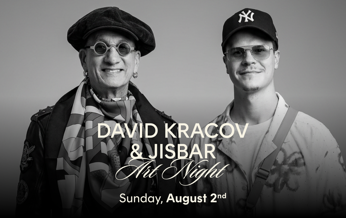 Saint Tropez: Art Night with David Kracov & Jisbar