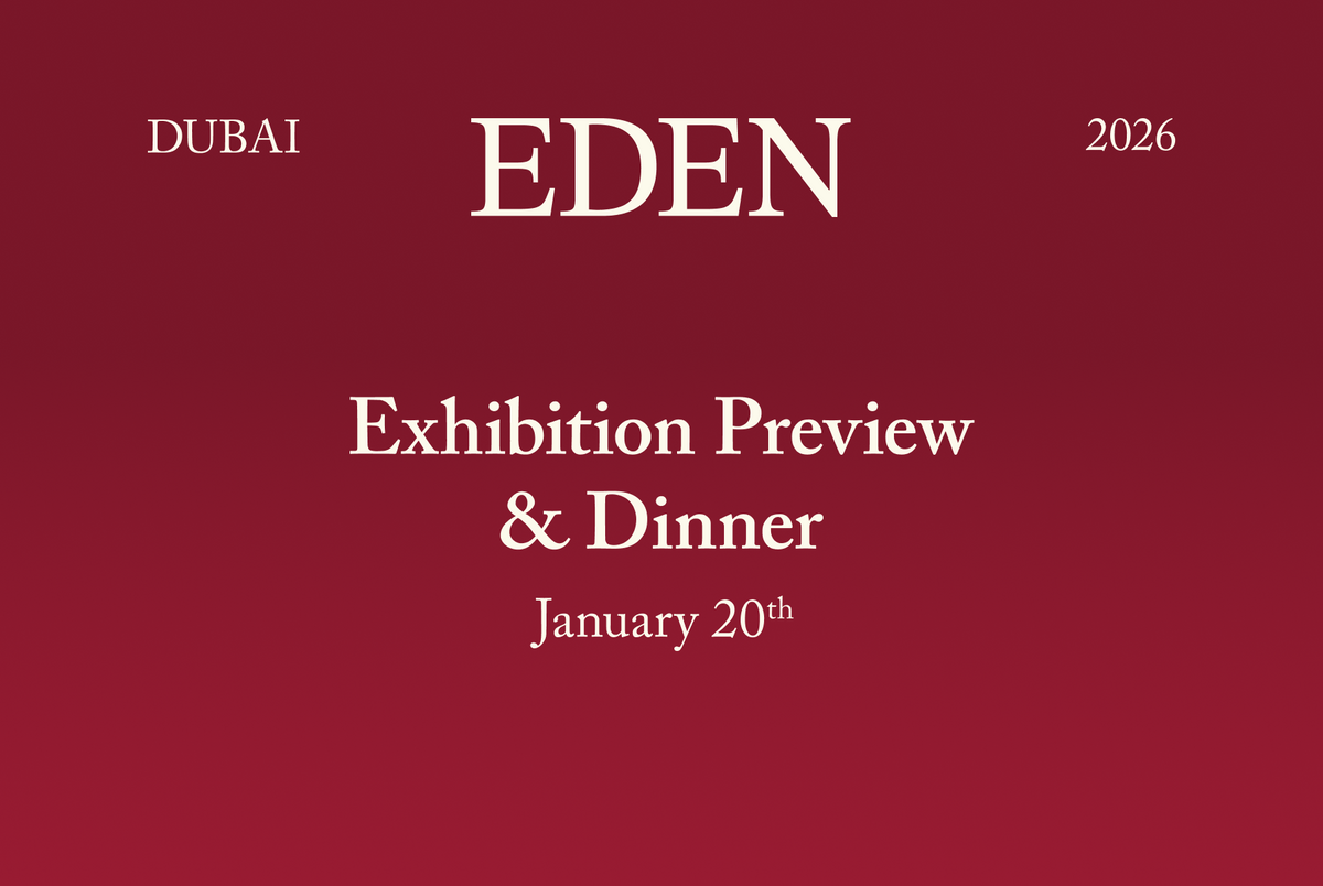Dubai: Exhibition Preview & Dinner — Night I