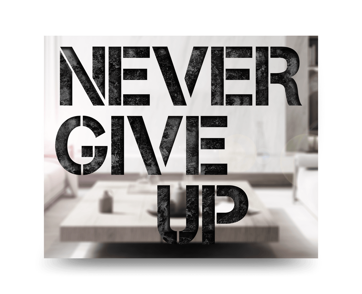 Never Give Up