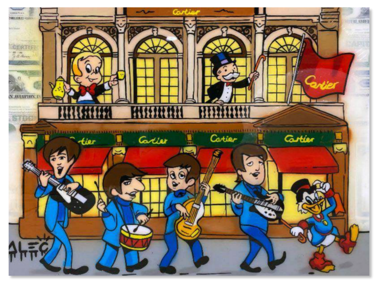 The Beatles and $ Team Shopping