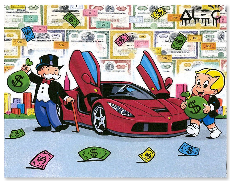 La Ferrari (specific car) # 3- 46x 60"
