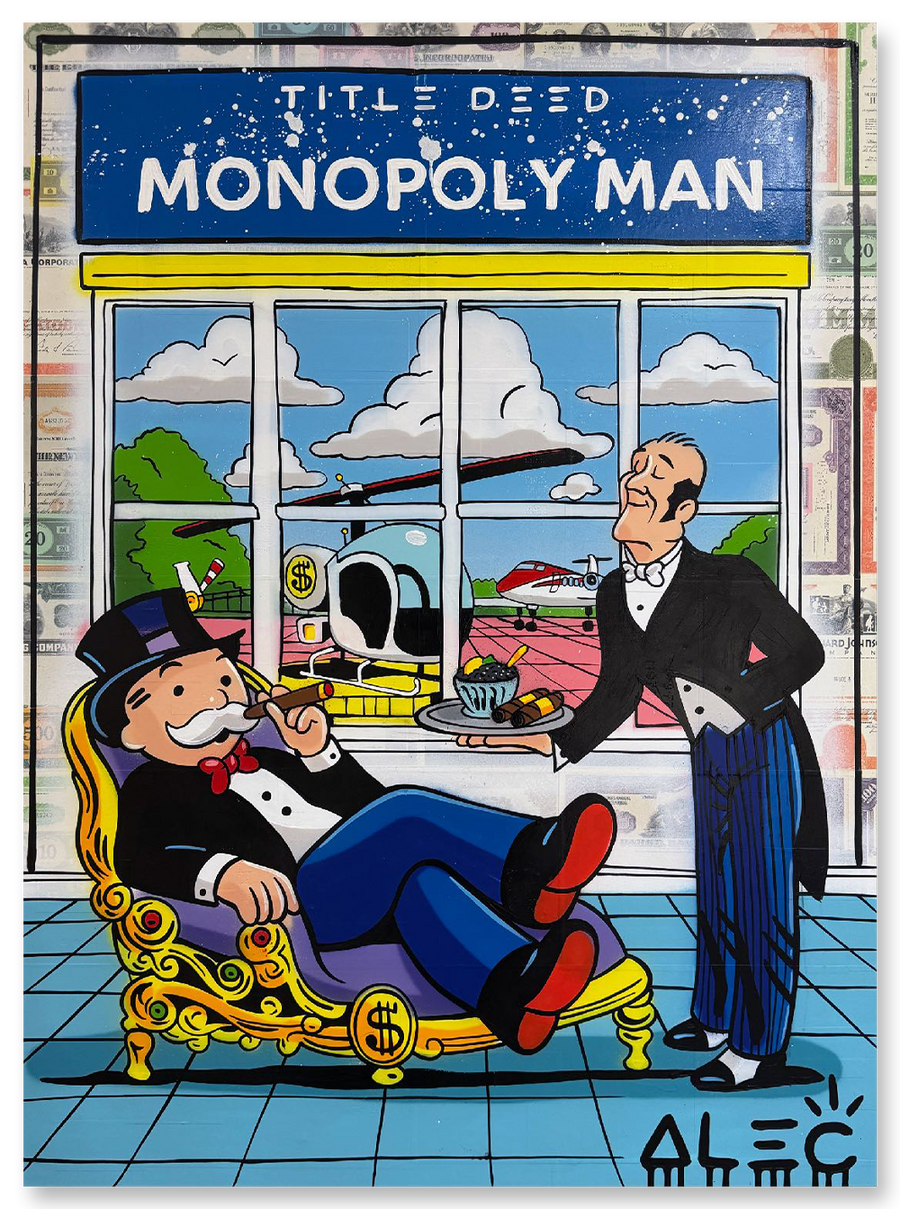 Title Deed Monopoly Man