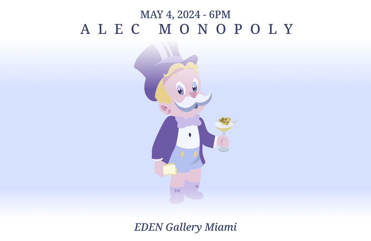 Alec Monopoly | Miami 2024