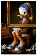 Lady Duck is a Super Model