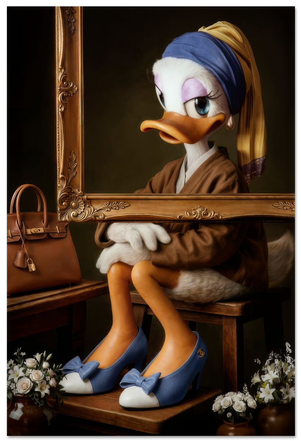 Lady Duck is a Super Model