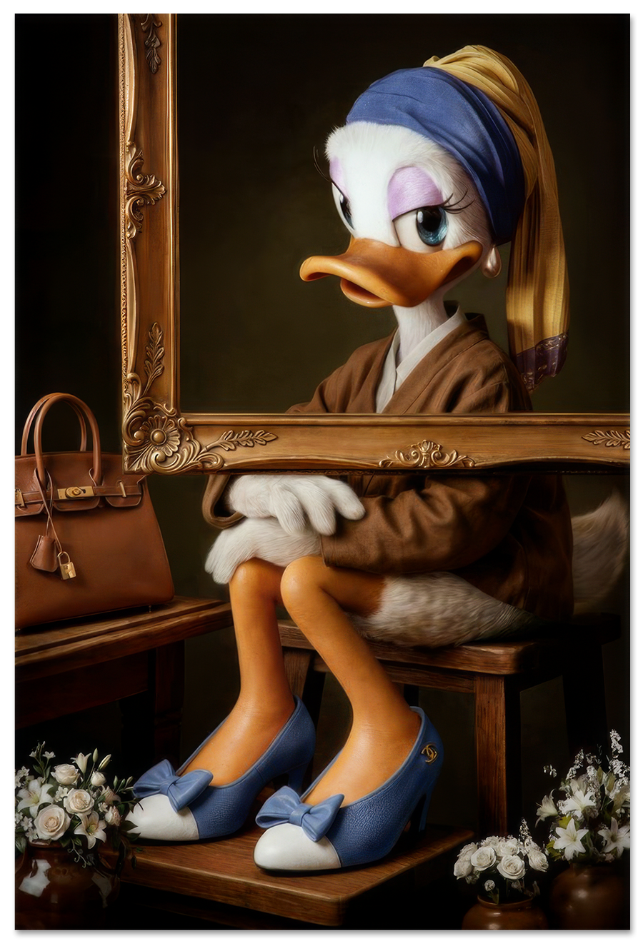 Lady Duck is a Super Model