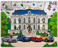 Monopz Team Mansion Collection Car