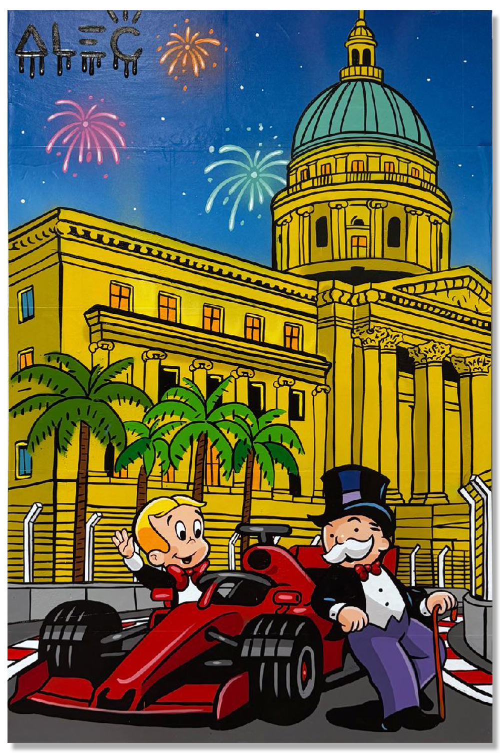 Richie and Monopoly on Track Singapore