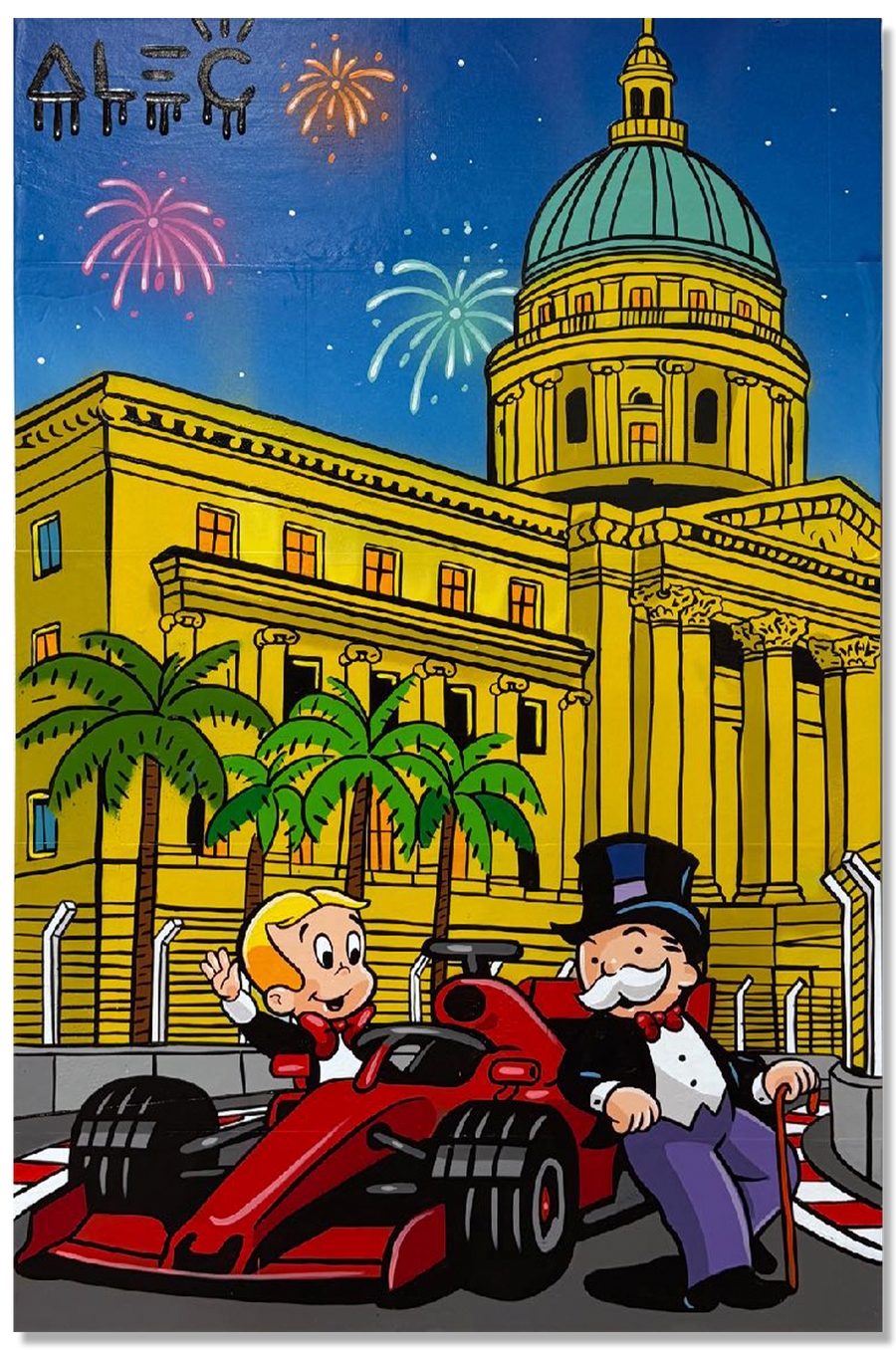 Richie and Monopoly on Track Singapore