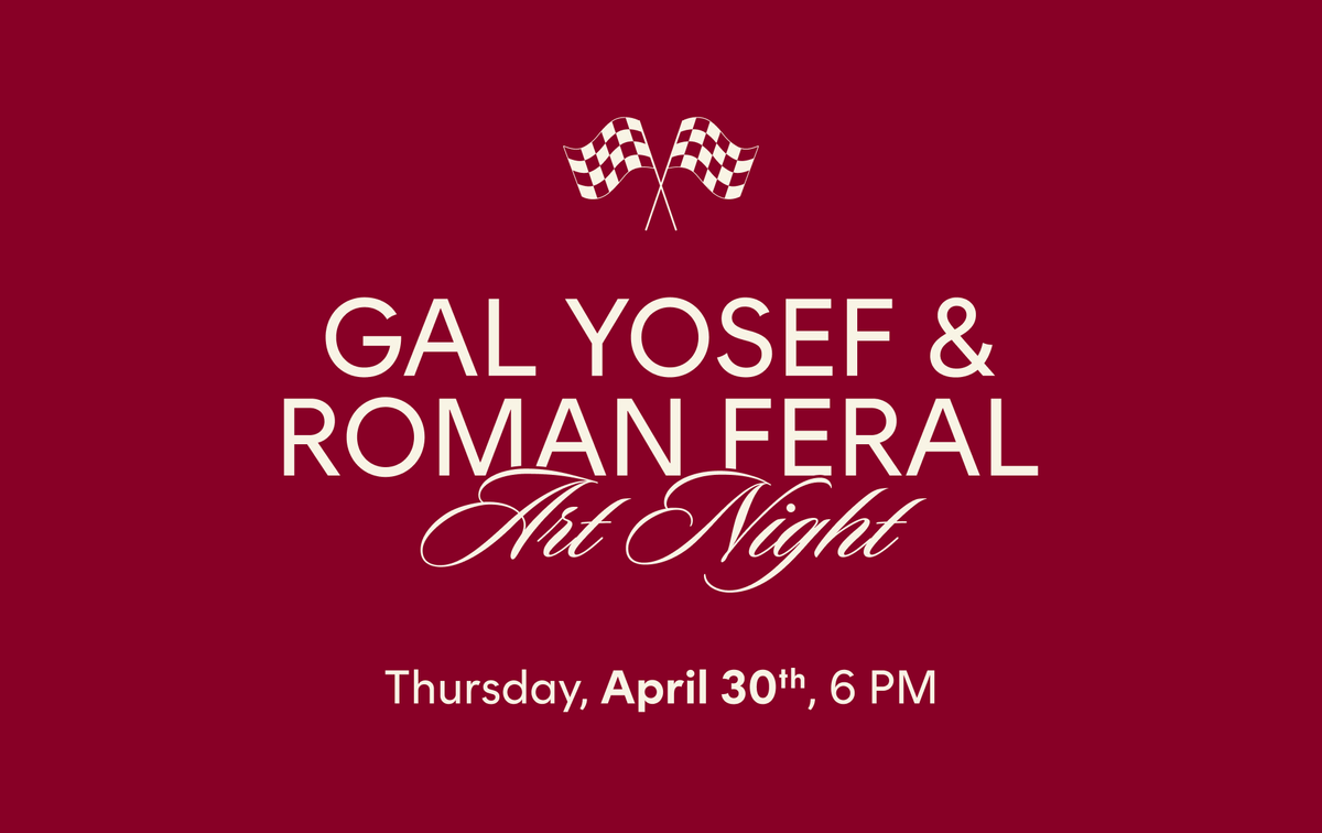 Miami - Art Night with Gal Yosef & Roman Feral