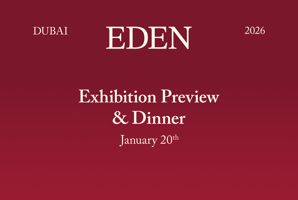 Dubai: Exhibition Preview & Dinner  Night I